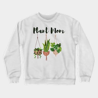 Hanging Planters Pack For Plant Mom Crewneck Sweatshirt